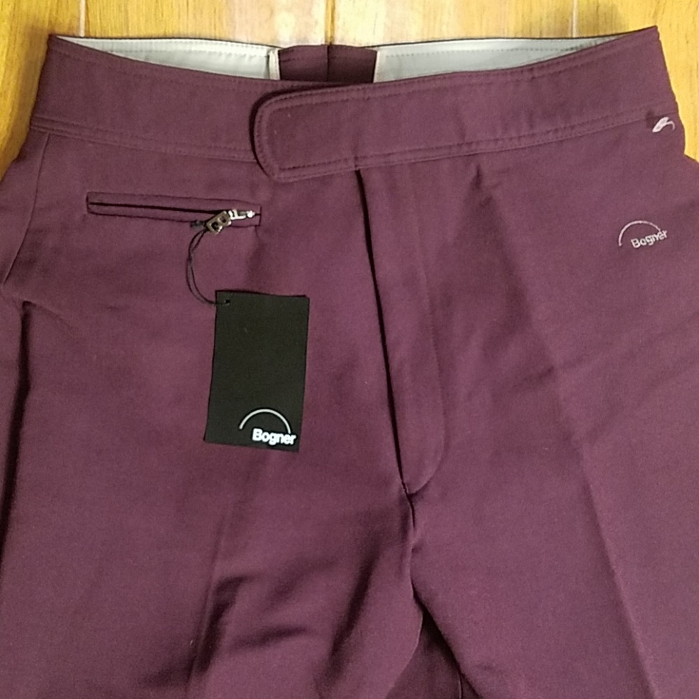 SALE Bogner Ski Snowboard Pants Flare Zip High Waist 30
